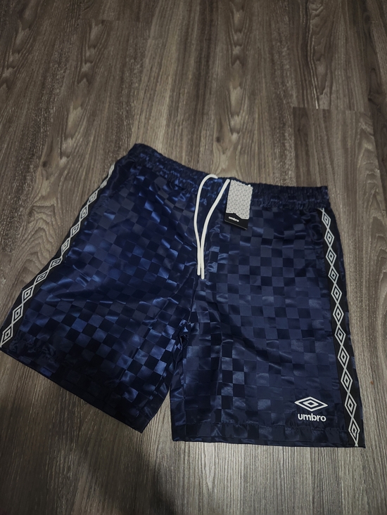 Umbro Other - Umbro Navy Checkered Athletic Shorts